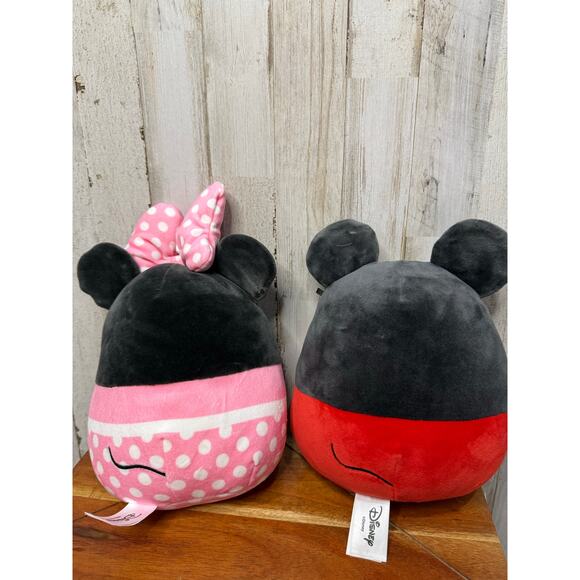 Disney Squishmallows Minnie & Mickey‎ Mouse Plush Set 8" 3+ Years - Picture 2 of 8
